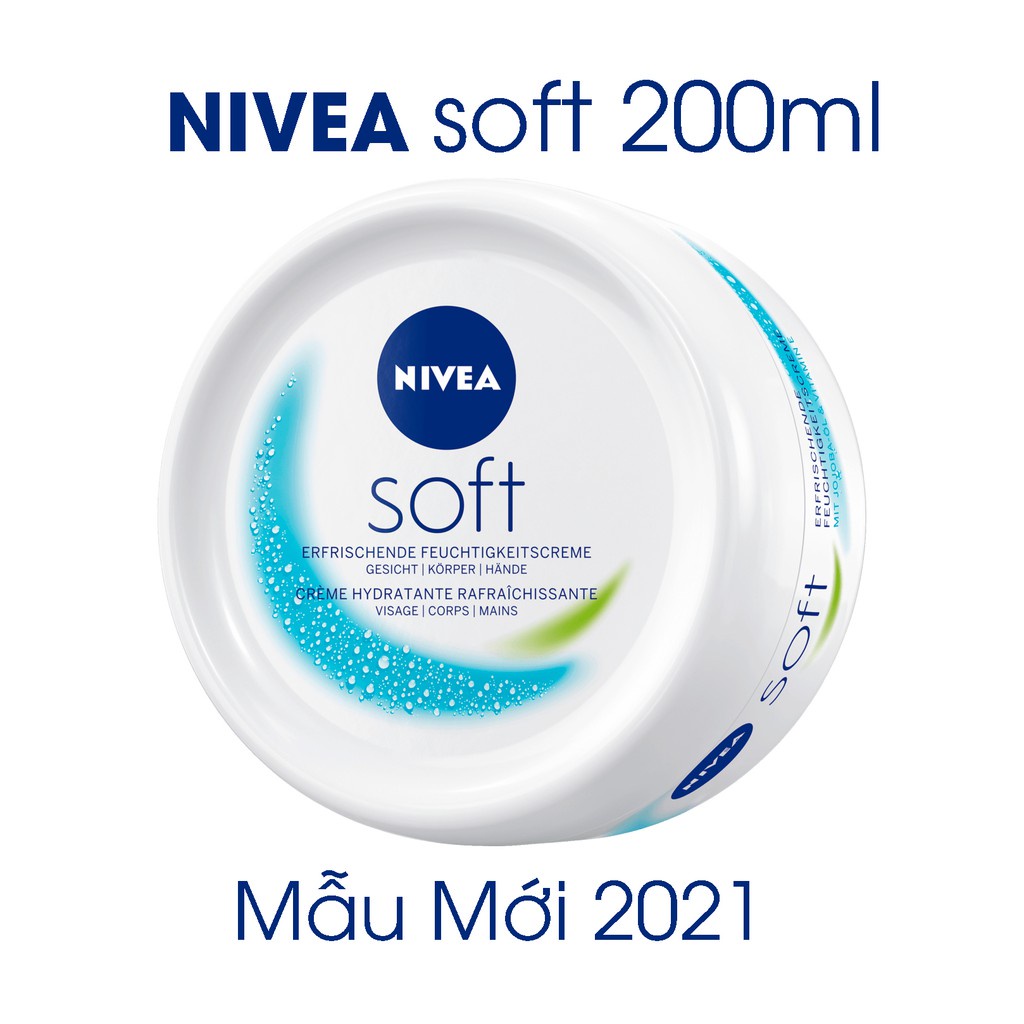 Kem Dưỡng Ẩm Nivea Soft Nội Địa Đức