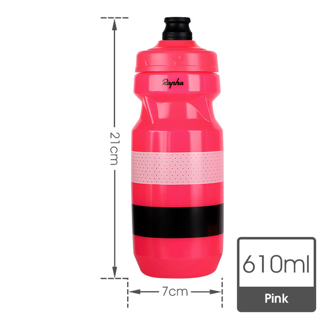 Rapha Cycling Water Bottle 610ML/710ML Leakproof PP Running Sports