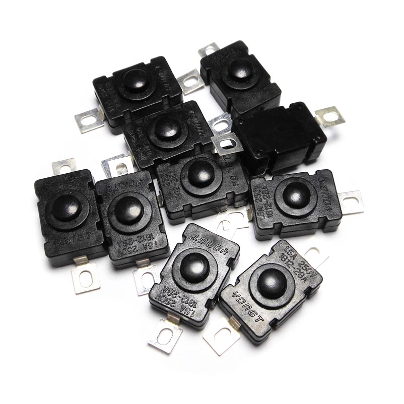 Flashlight Switch Types 10pcs/lot 18*12mm Flashlight Switch 1.5a 250v Self Locking Patch Type ...