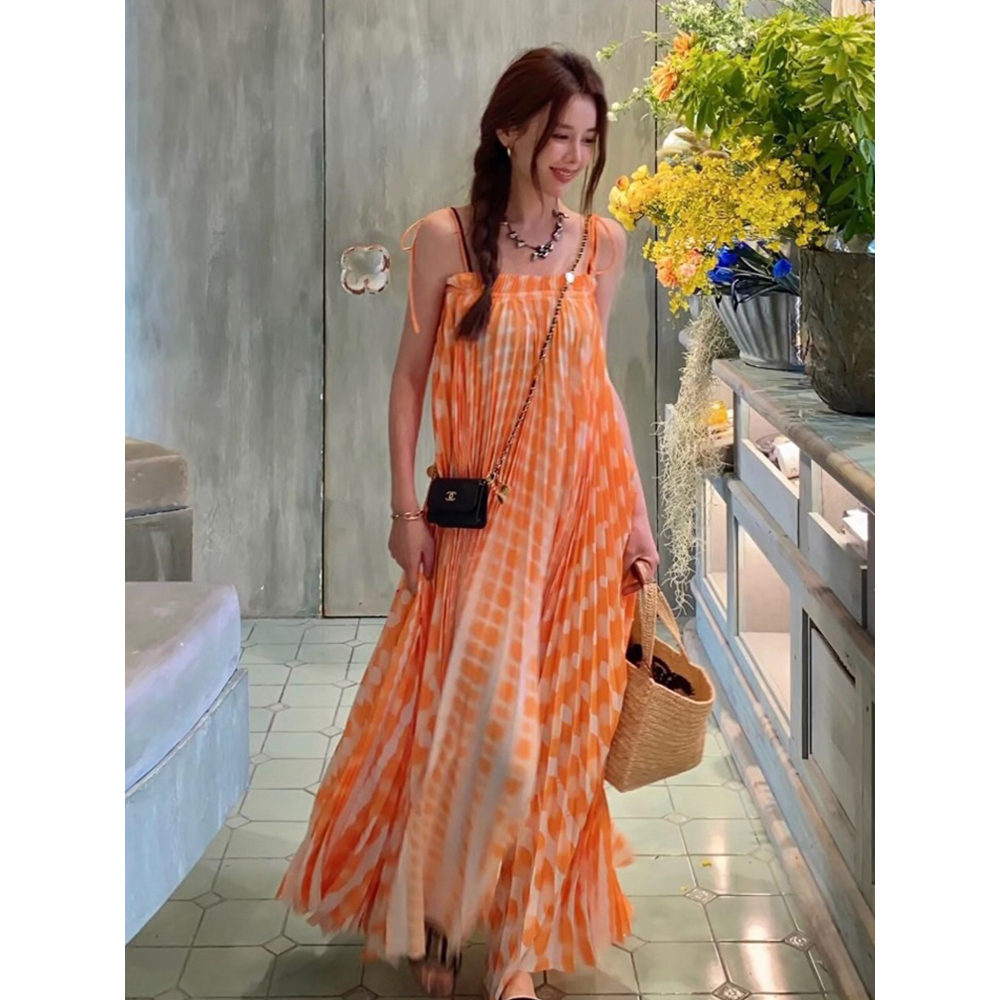 Váy maxi The Orange Dress by Jane