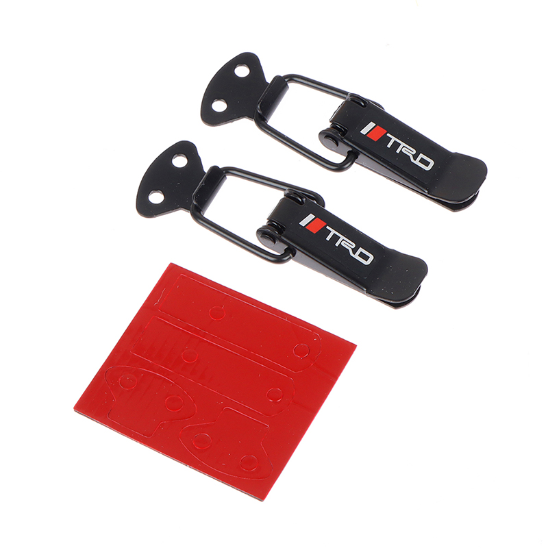 2Pcs Car Bumper Security Hook Quick Release Fasteners Lock Clip Kit 2Pcs Car Bumper Security Hook Quick Release Fasteners Lock Clip Kit