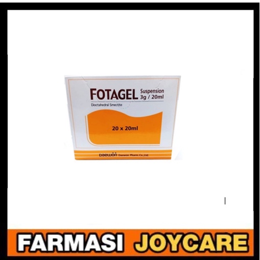Fotagel Suspension 3g/20mL 1 packet (Exp June 2025) For Diarrhoea Lazada
