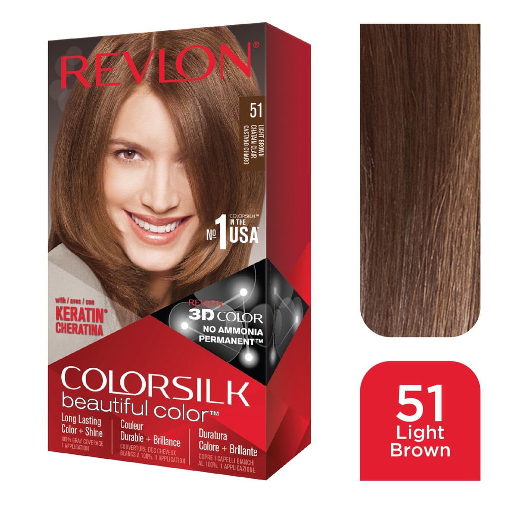 Thuốc nhuộm tóc số 51 revlon colorsilk - mỹ
