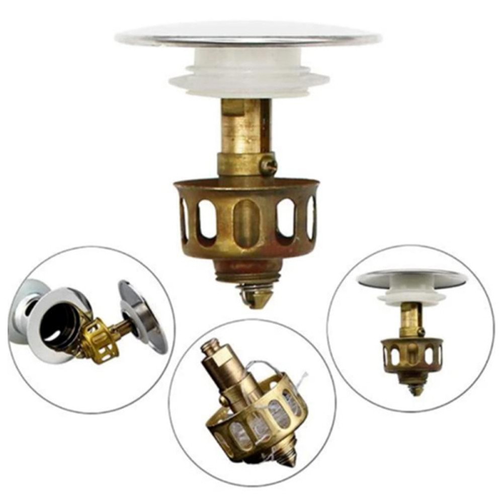 Nút nhấn bộ xả lavabo bồn rửa mặt
