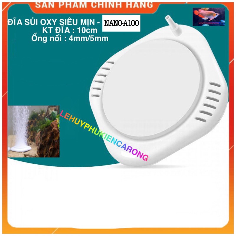 "hoàn tiền đến 10%" sủi oxy siêu mịn dành cho hồ cá cảnh, đĩa sủi oxy nano cao cấp a50 và a100