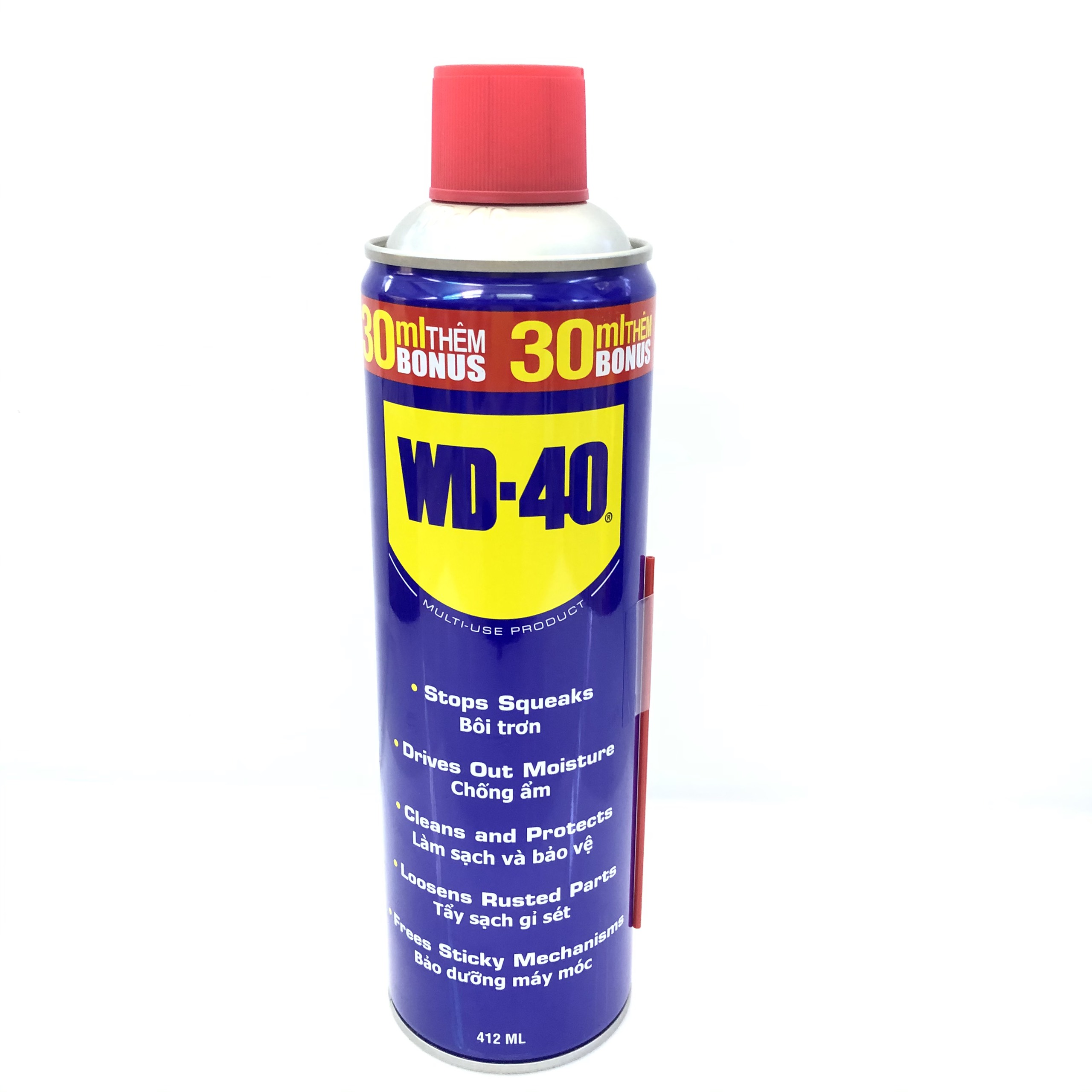 Chai xịt chống rỉ sét bôi trơn bảo dưỡng WD40 412ml