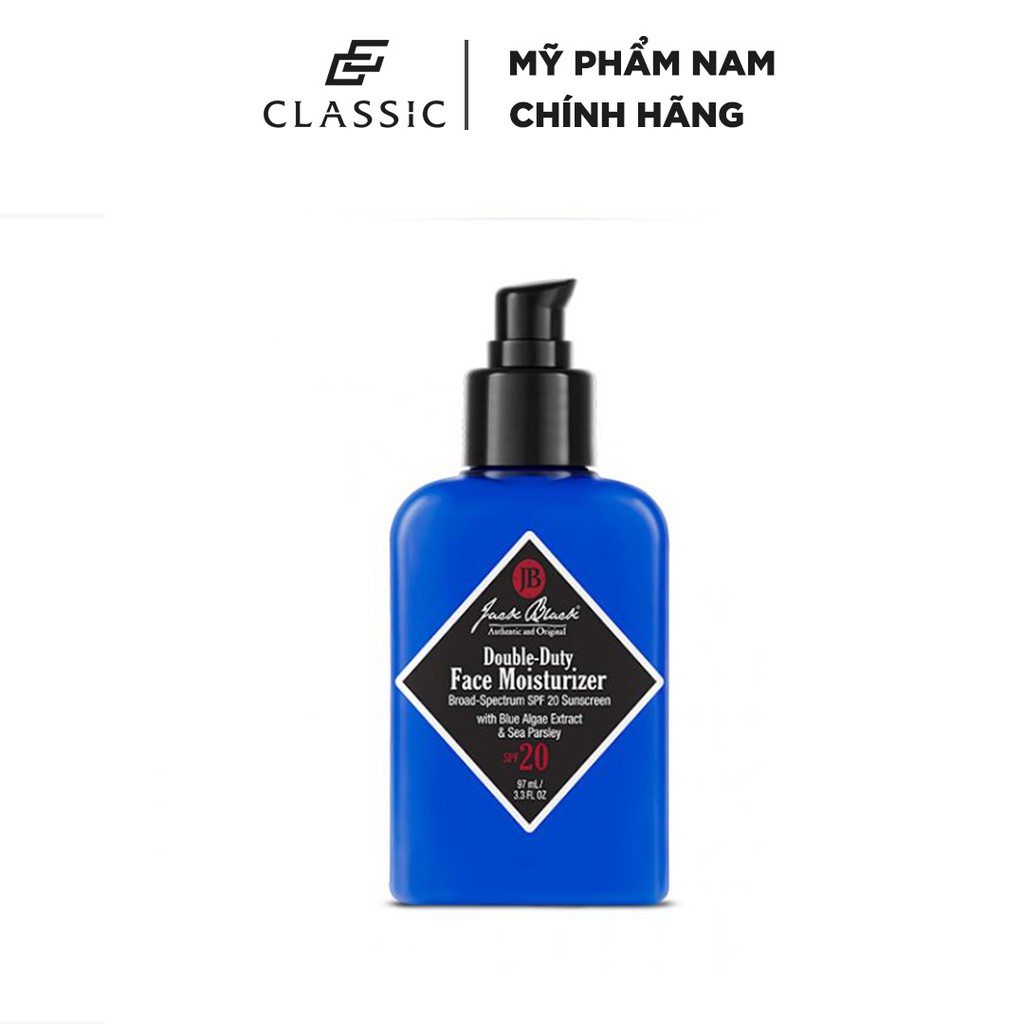 Kem Dưỡng Ẩm Jack Black Double-Duty Face Moisturizer SPF 20 – 97ml