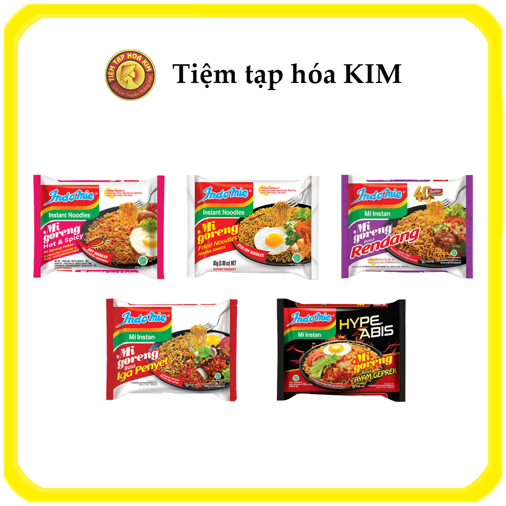 Mì Xào Indomie (Đủ vị)