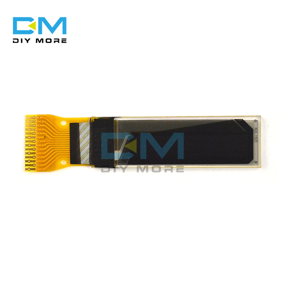 Diymore 0.69 Inch OLED Display Module 14PIN 96*16 White SPI/IIC Screen ...