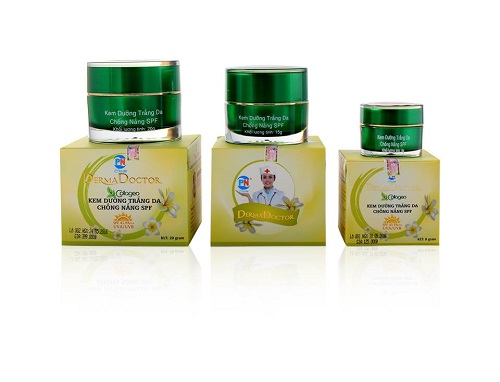Kem derma doctor collagen dưỡng trắng da chống nắng 8g, 15g, 20g