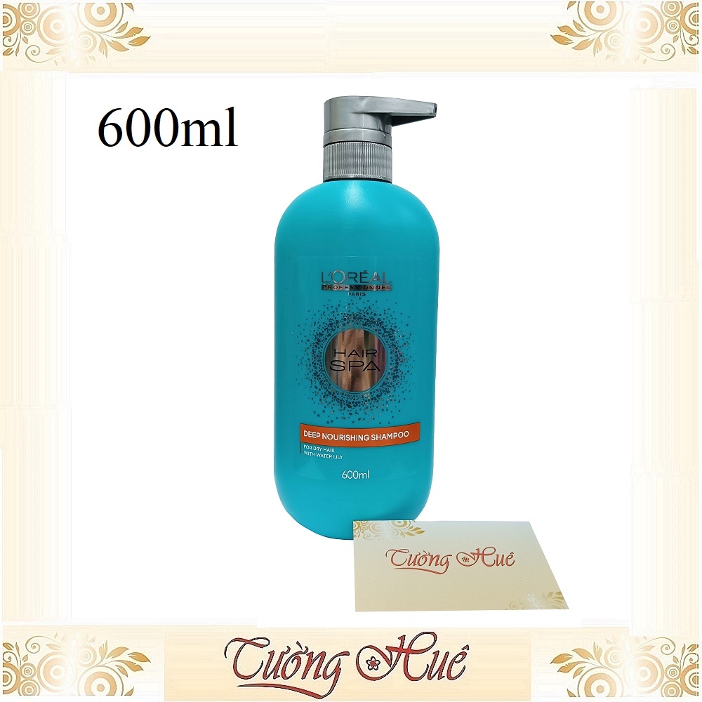 Dầu Gội Cho Tóc Khô L'ORÉAL Hair Spa Deep Nourishing Shampoo - Xanh ( Có Lựa Chọn )
