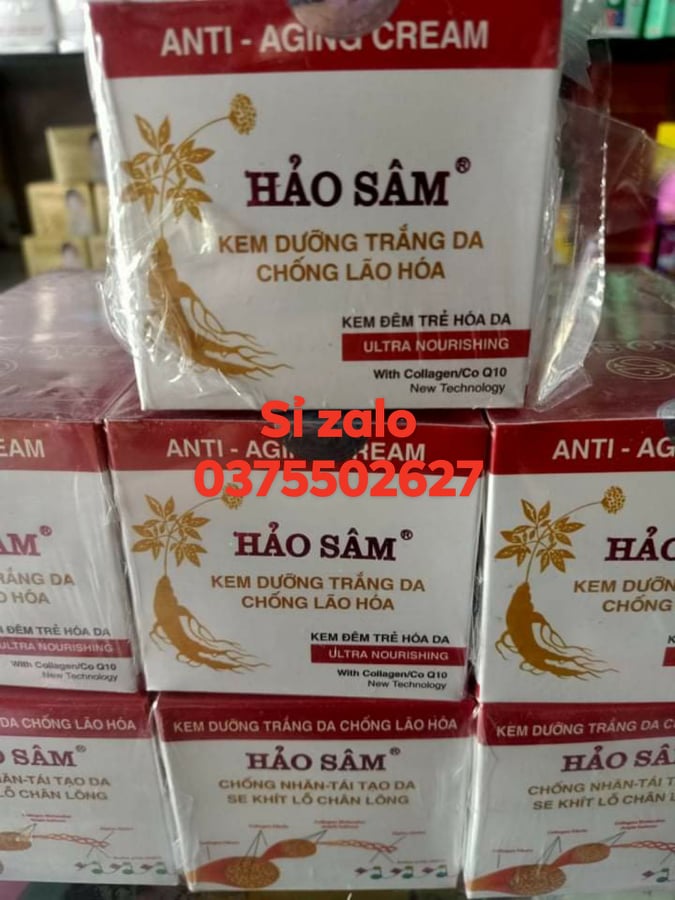 kem hảo sâm dưỡng trắng da dành cho ban đêm