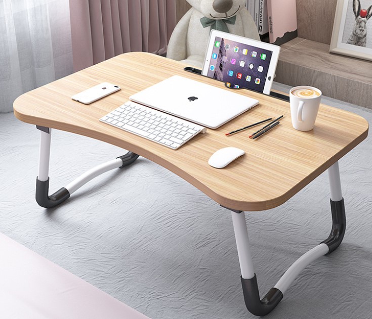 Foldable table for laptop, bedside table, bed table, laptop table ...