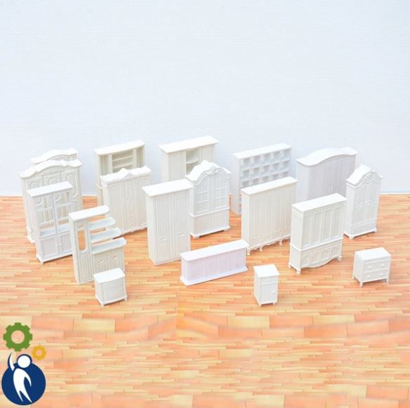 Tủ Mẫu 482, Mô hình mini trang trí