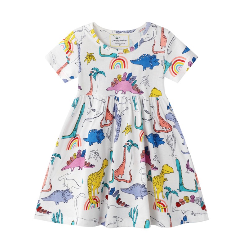 dinosaur summer dress