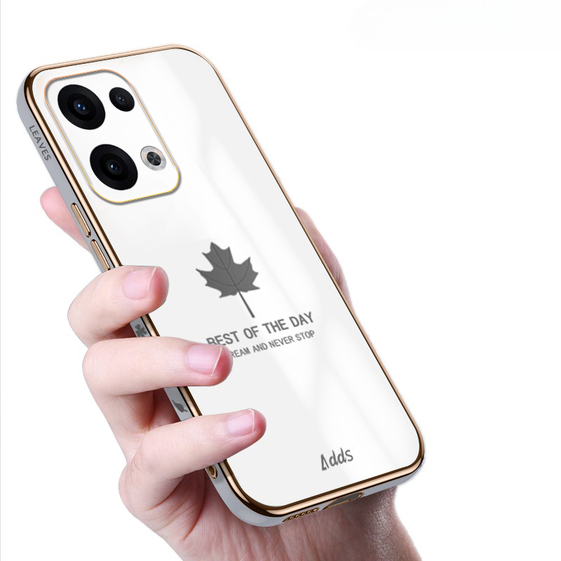 New Phone case OPPO Reno13 Pro Reno13 F Back cover Screen Dustproof and Anti Drop Maple Leaf Shape For OPPO Reno 13F 13 Pro case.