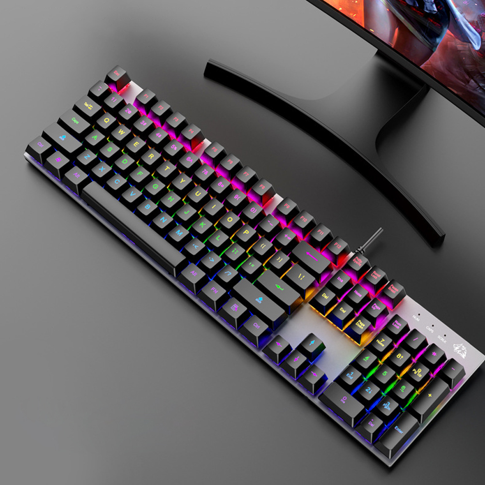 Bàn Phím Cơ POERMAX K1 Blue Switch Có Dây