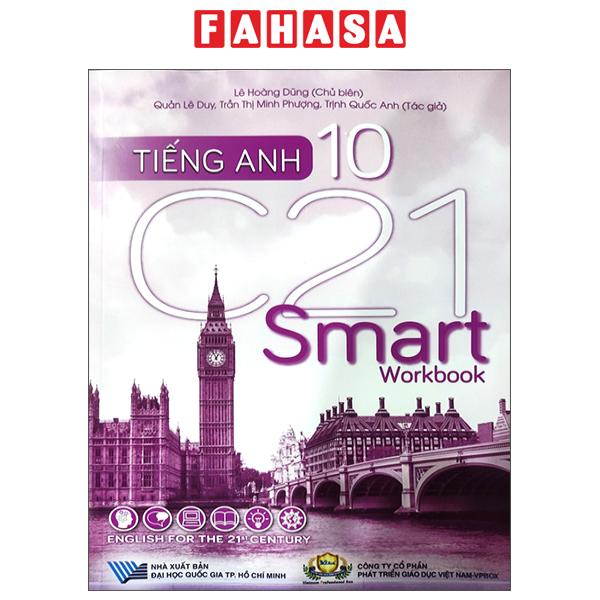 Fahasa - tiếng anh 10 - c21 - smart - workbook