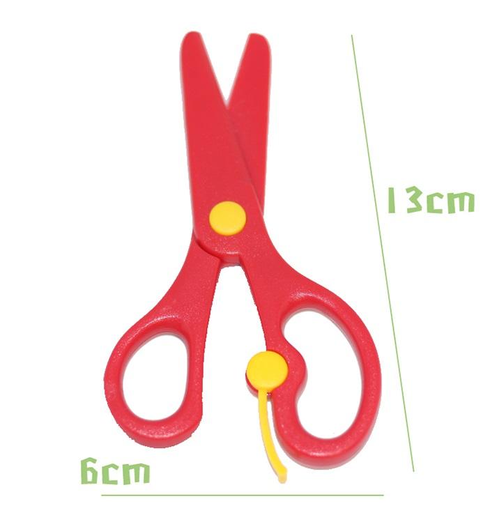 2pcs New Safe-Tip Kids Scissors for School Art Craft Paper Cutting Safe to Use 