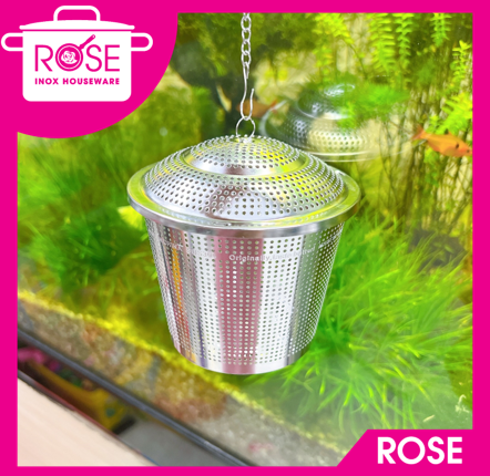 Lọc gia vị, lọc trà inox 304 cao cấp - gia dụng rose