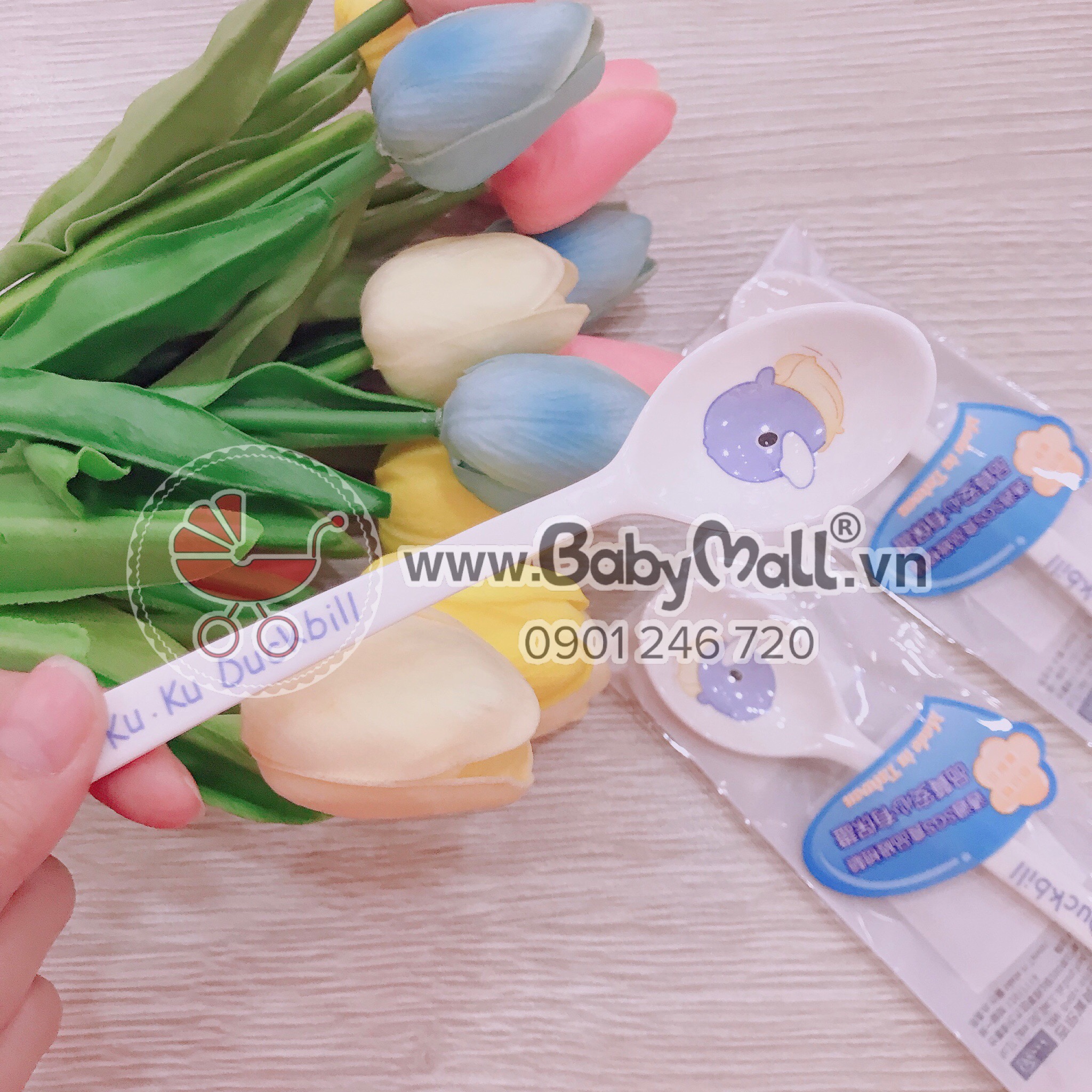 Thìa cho bé KUKU Babymall.vn