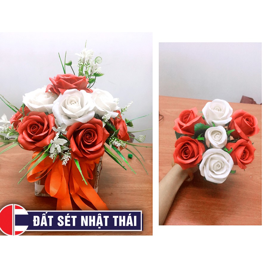 Đất Sét NHẬT THÁI SIÊU NHẸ LÀM HOA ĐẤT SÉT CHUYÊN NGHIỆP