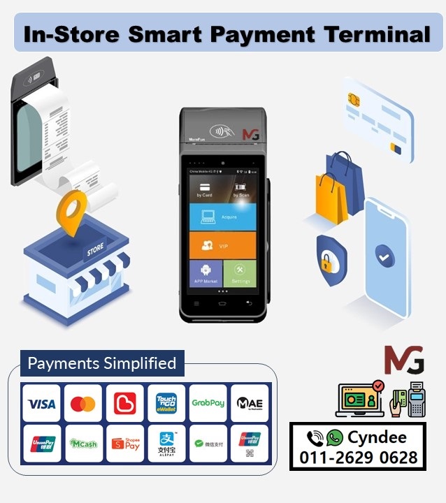 Paywave And Contactless Available In Terminal All In One Card Payment