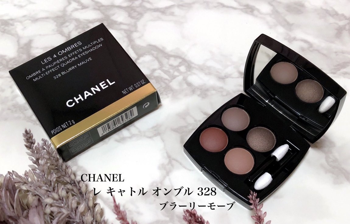 Chanel Les 4 Ombres Multi-effect Quadra Eyeshadow 328 Blurry Mauve | Lazada  Singapore