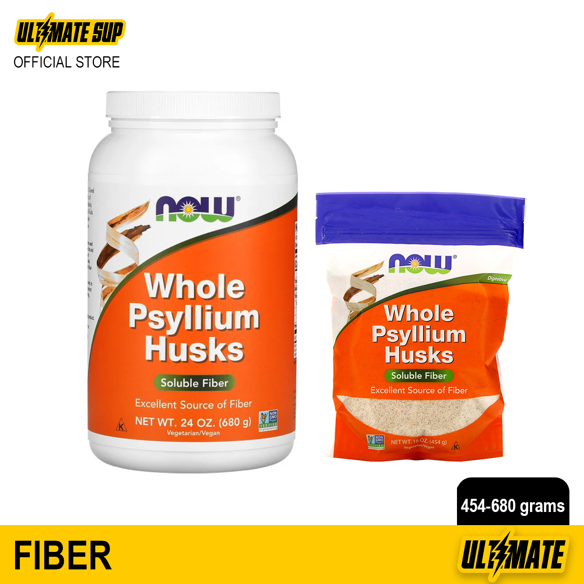 Now Foods Whole Psyllium Husks improve digestive relieve