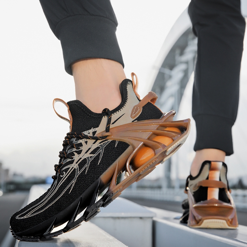 Fashion Sepatu Springblade Sneakers Pria Olahraga Klasik Sepatu