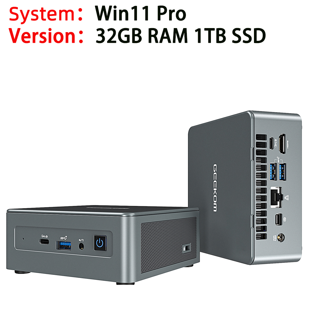 デスクトップ パソコン ミニPC フルセット GEEKOM Mini IT11 超小型ミニPC GEEKOM Mini IT11のレビュー！i7-11390H/32GB/1TB