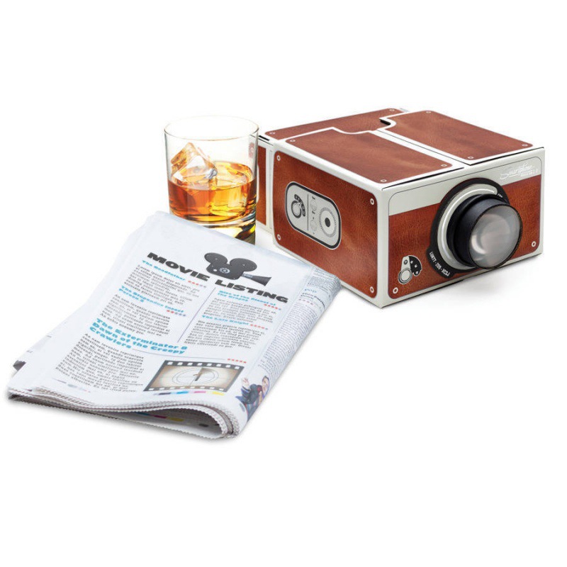 XIAOMIMIJIA diy smartphone projector 2.0 second generation power-free installation small projector