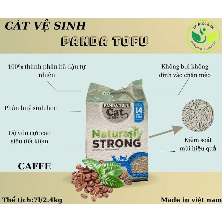 Cát đậu nành Tofu Panda 7L / 2.4kg