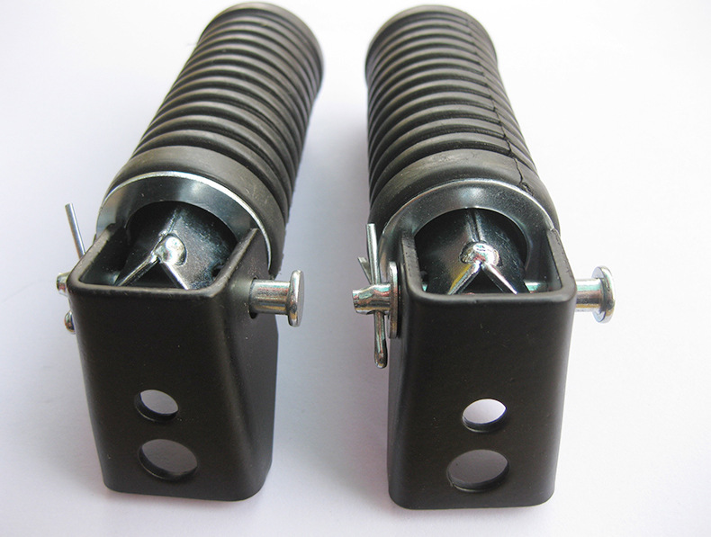 【FOOT SOFA】dlcu08 Shop Mga aparato motorsiklo na pagbabago, mga pedal sa likod ng goma, 2 piraso/set. 
