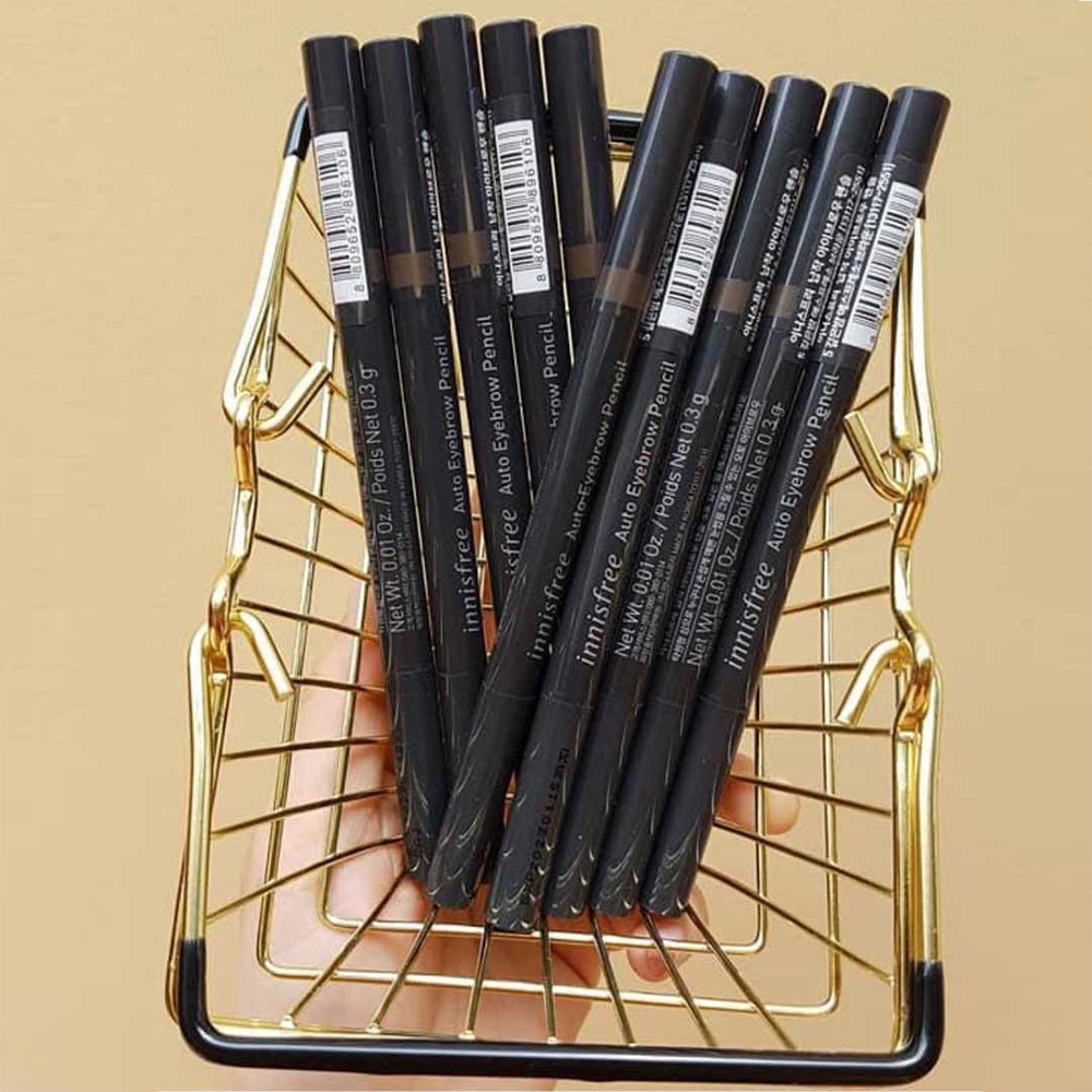 Chì kẻ mày Innisfree Auto Eyebrow Pencil 2 đầu 0.3g