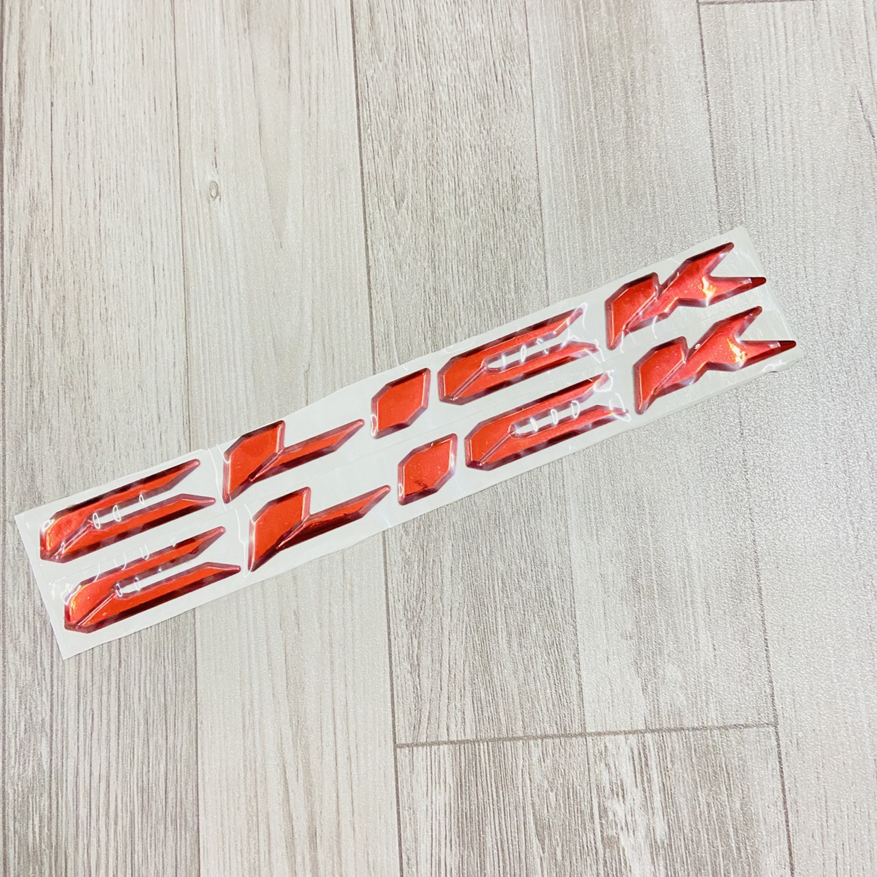 [SIÊU TEM] TEM DÁN CHỮ XE CLICK NỔI DẺO CAO CẤP SẮC NÉT TỪNG CHI TIẾT (MÀU ĐỎ)