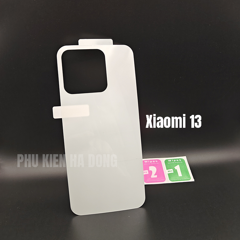 Miếng dán PPF chống xước mặt sau Xiaomi 13