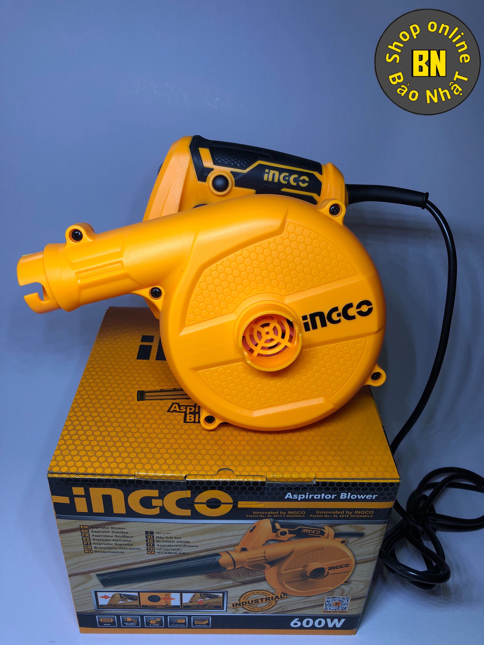 Máy thổi bụi INGCO cầm tay 600w[ Chính hãng ] - SHINSTORE