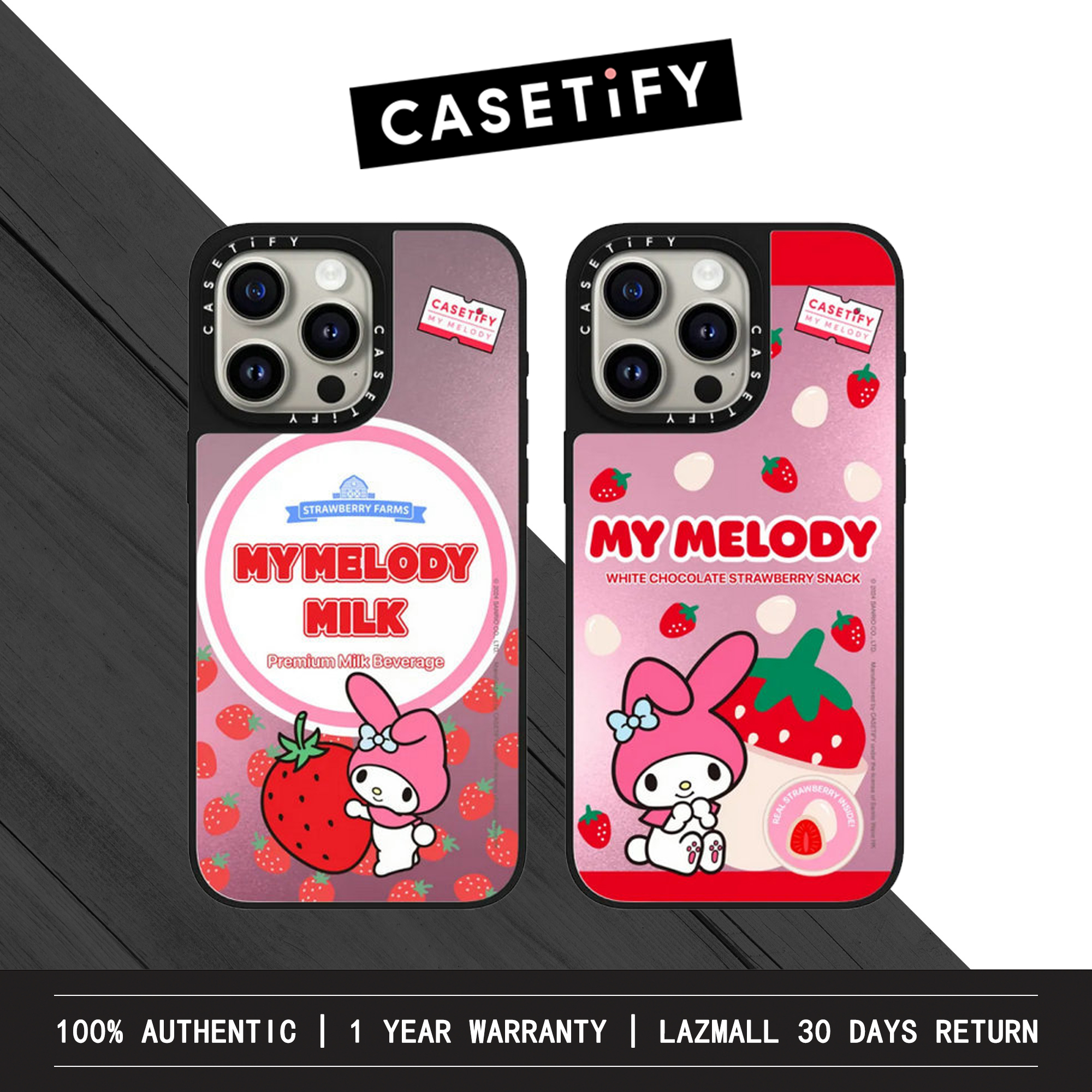 Iphone 13 Strawberry Casetify My Melody X CASETiFY Mirror Phone