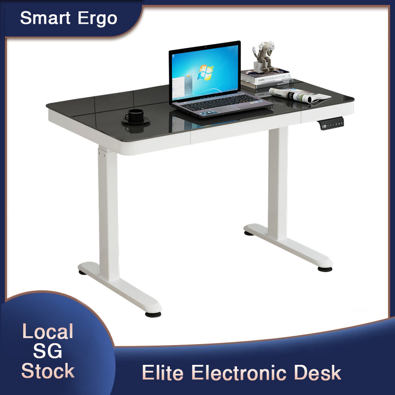 Smart Ergo Elite Electric Memory Height Adjustable Computer Table