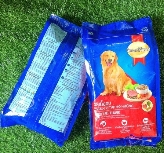 Thức ăn cho chó Smart heart vị bò 400g