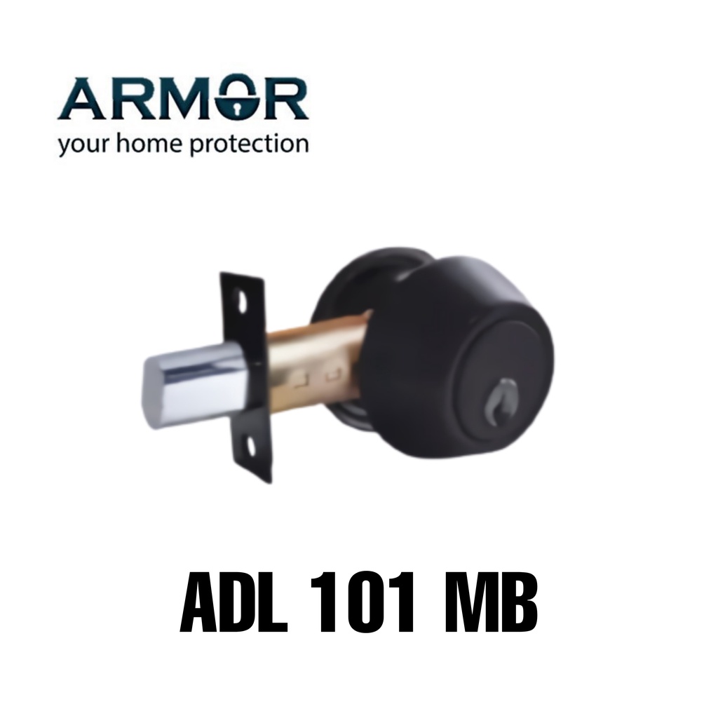 ARMOR ADL 101 Thumbturn with Key Deadbolt Lock | Lazada