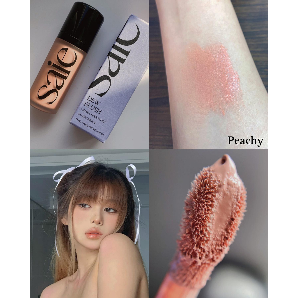 Má hồng kem Saie Dew Blush Liquid Cheek Flush 12ml