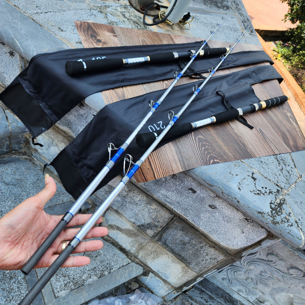 Cần cắm gốc chuyên jig biển siêu trâu bò dark kinght