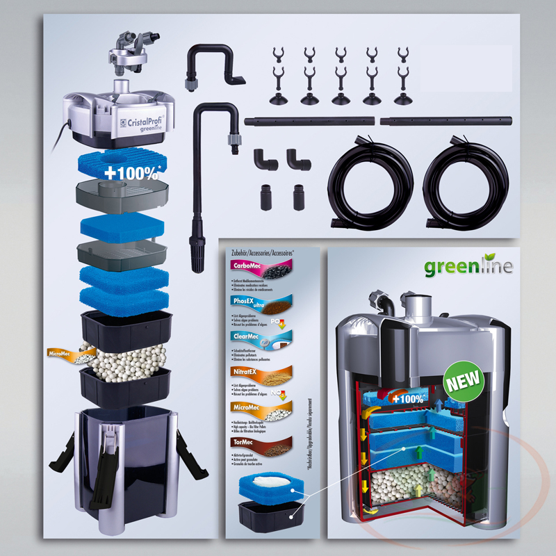 Lọc Thùng JBL CristalProfi Greenline Filter Cao Cấp