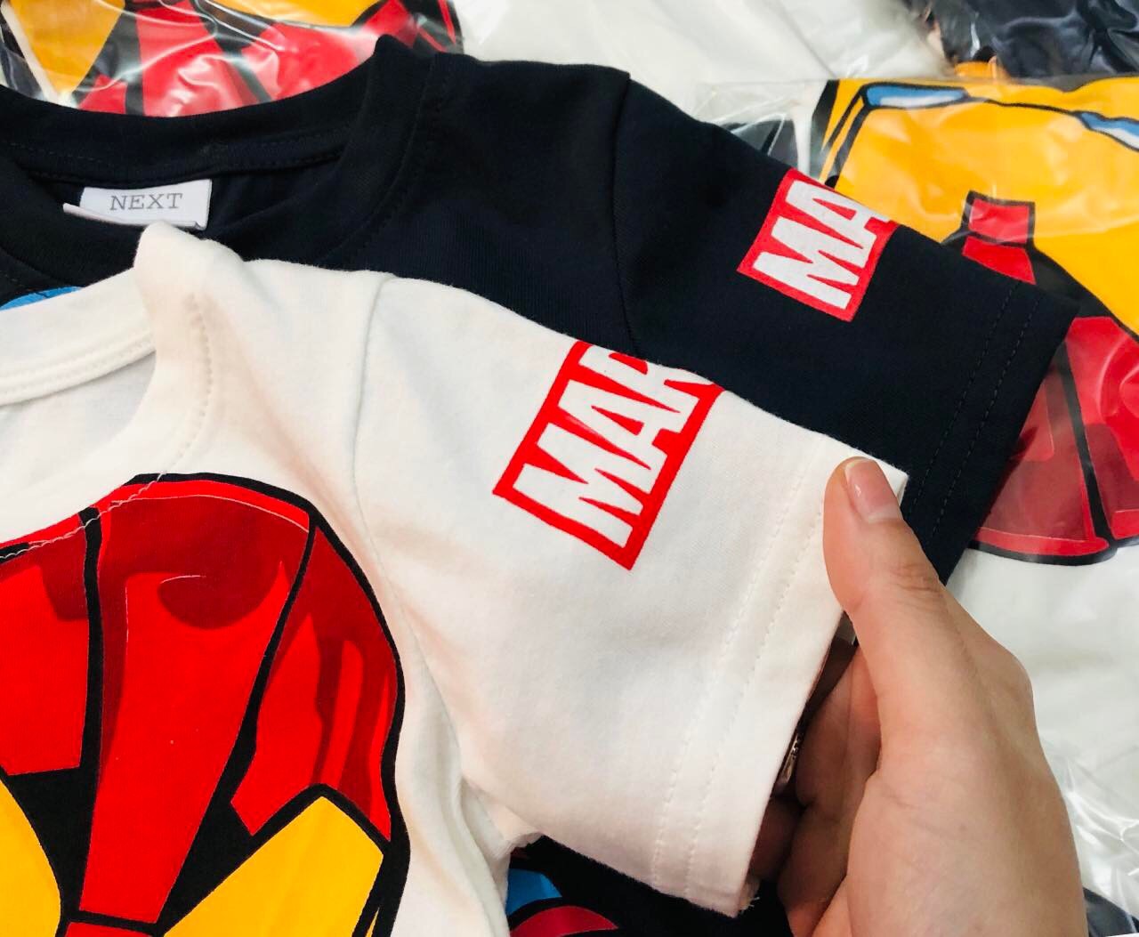 [HÀNG CÓ SẴN] SET 2 ÁO THUN MARVEL NEXT