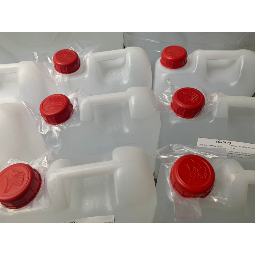 Nước cất 2 lần can 10 lít (Can dày vận chuyển không đổ)