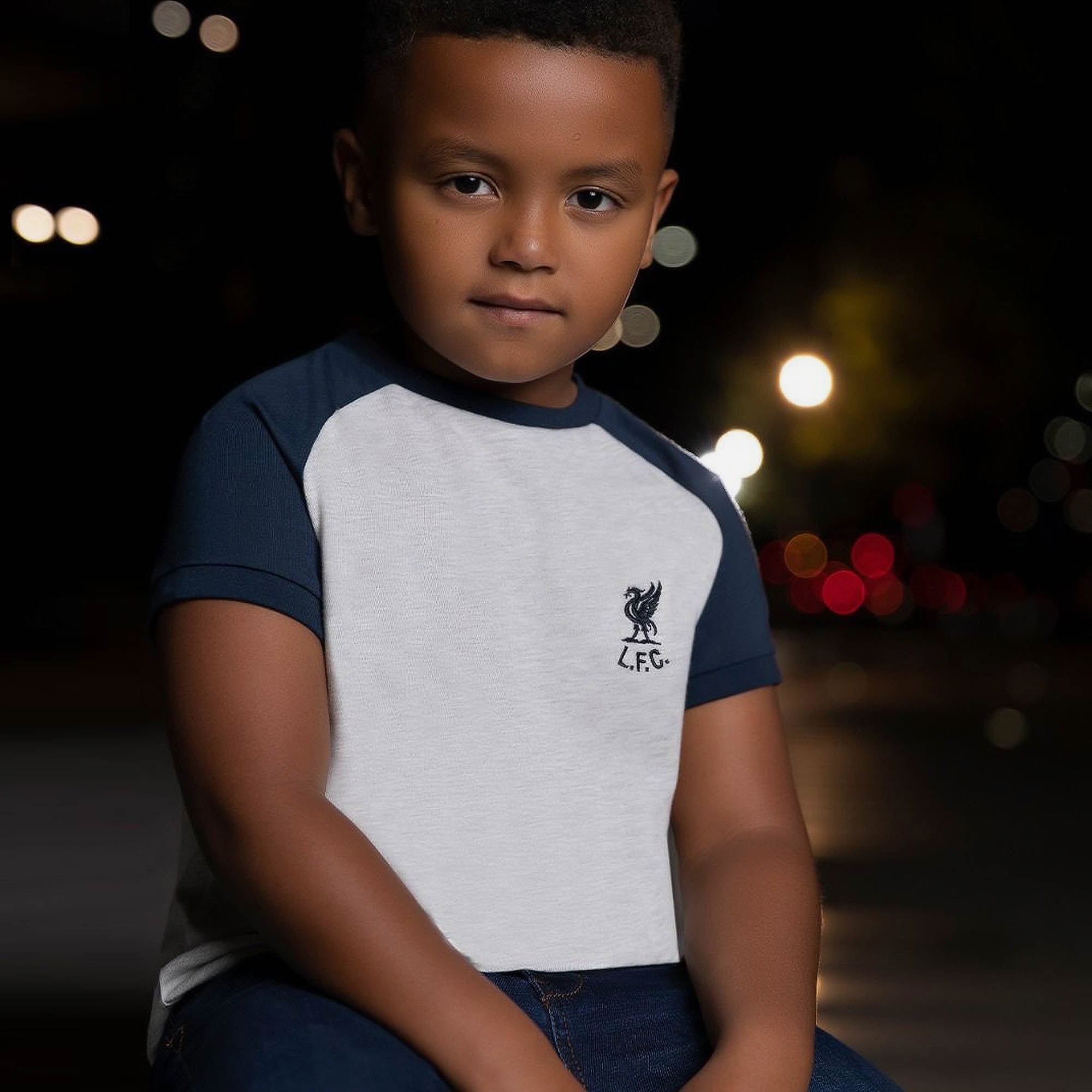LFC Boy Junior Raglan Tee T-Shirt A15158