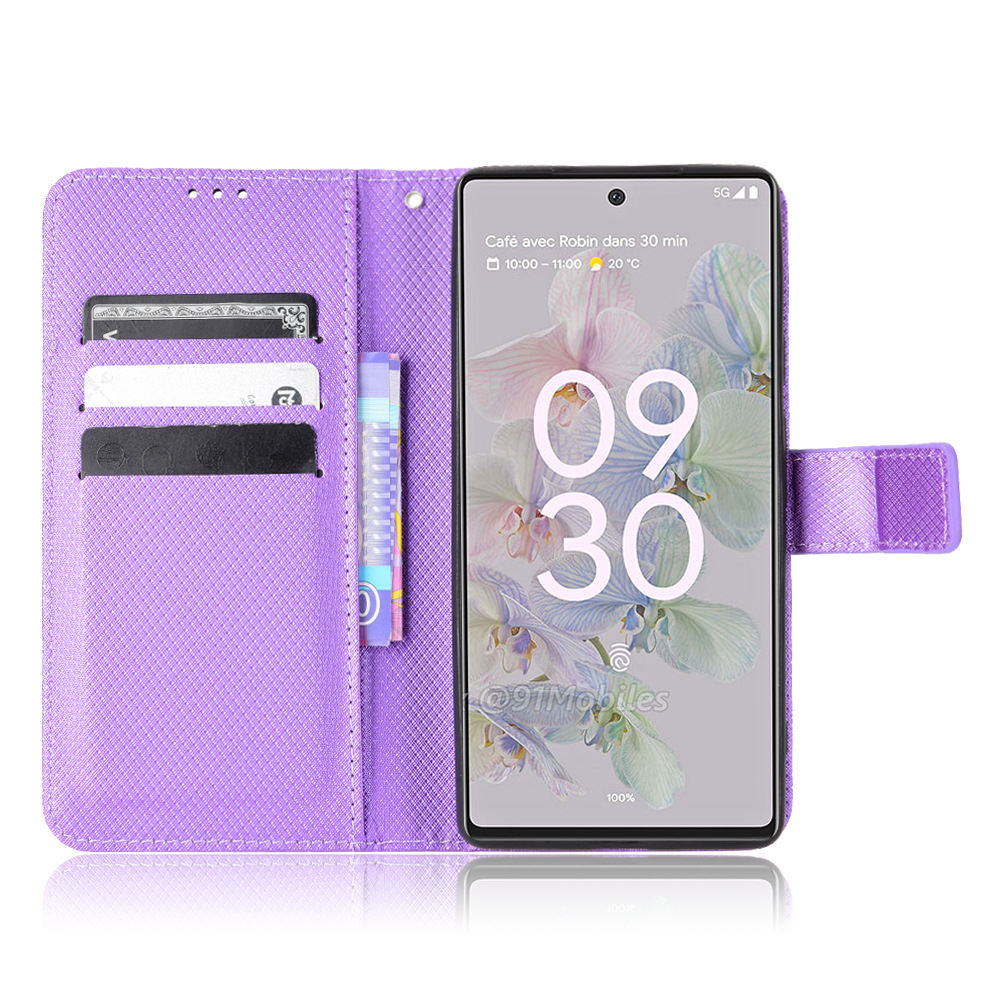 Google Pixel 3A XL Phone Case,Support Wireless Charging with RFID Blocking Card Holder Phone Case Cover for Google Pixel 3A XL. 