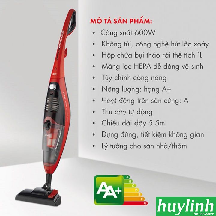 [HCM]Máy hút bụi cầm tay Ariete MOD 2762 - 600W